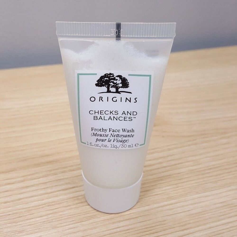 ORIGINS Checks and Balances Frothy Face Wash 1oz Travel Mini